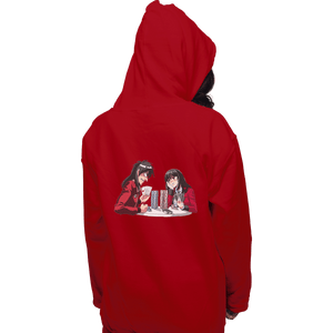 Shirts Zippered Hoodies, Unisex / Small / Red All In