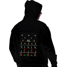 Load image into Gallery viewer, Shirts Pullover Hoodies, Unisex / Small / Black Chip n Dale Christmas Rangers

