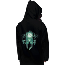 Load image into Gallery viewer, Secret_Shirts Pullover Hoodies, Unisex / Small / Black The Hero Crest
