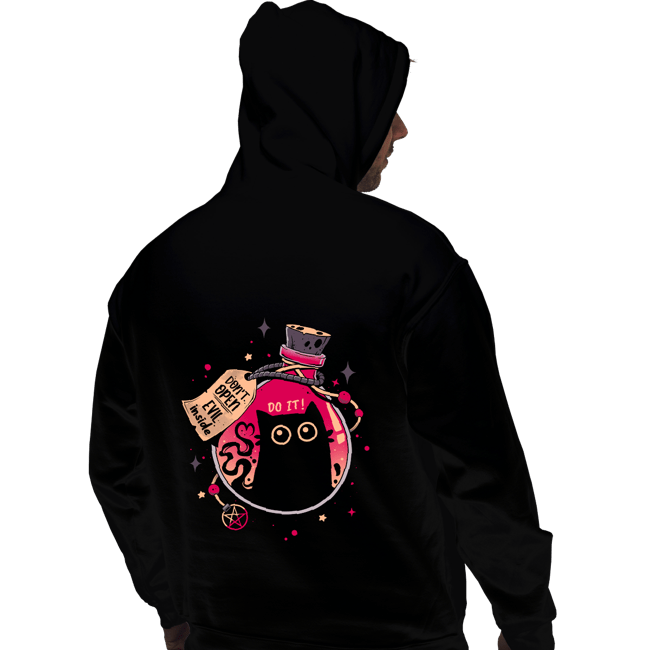 Daily_Deal_Shirts Pullover Hoodies, Unisex / Small / Black Bottled Menace