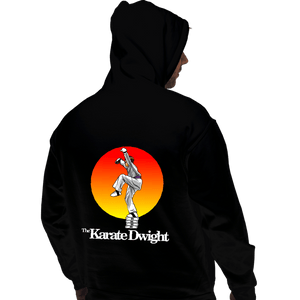 Shirts Pullover Hoodies, Unisex / Small / Black Karate Dwight