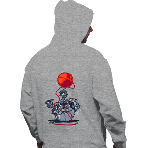 Secret_Shirts Pullover Hoodies, Unisex / Small / Sports Grey Cat-At Loves Yarn