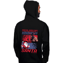 Load image into Gallery viewer, Daily_Deal_Shirts Pullover Hoodies, Unisex / Small / Black Christmas Fight
