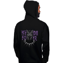 Load image into Gallery viewer, Shirts Pullover Hoodies, Unisex / Small / Black Panther Forever
