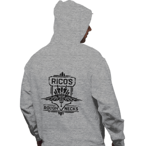 Shirts Pullover Hoodies, Unisex / Small / Sports Grey Starship Troopers Rico's Roughnecks