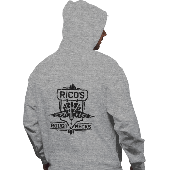 Shirts Pullover Hoodies, Unisex / Small / Sports Grey Starship Troopers Rico's Roughnecks