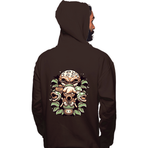 Shirts Pullover Hoodies, Unisex / Small / Dark Chocolate Retro Garden