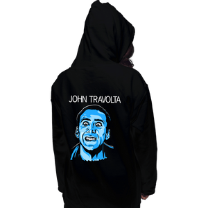 Daily_Deal_Shirts Pullover Hoodies, Unisex / Small / Black John Travolta