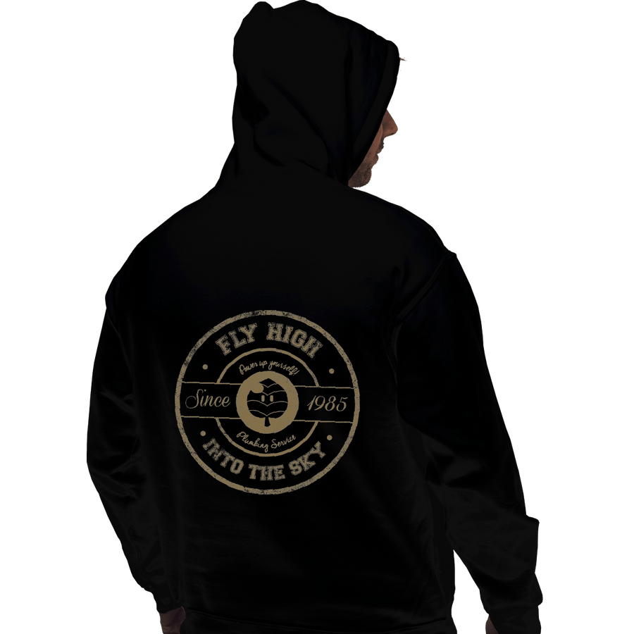Shirts Pullover Hoodies, Unisex / Small / Black Leaf