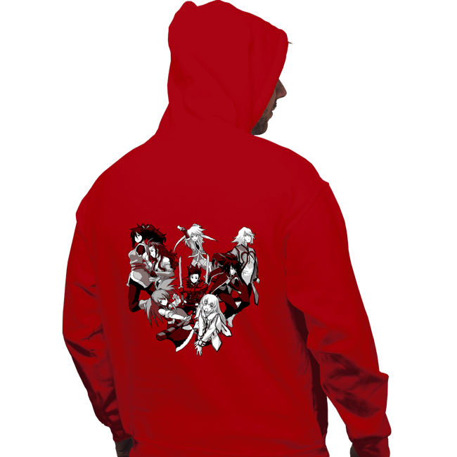 Daily_Deal_Shirts Pullover Hoodies, Unisex / Small / Red Symphonia