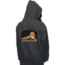 Load image into Gallery viewer, Daily_Deal_Shirts Pullover Hoodies, Unisex / Small / Charcoal Piggy The Hutt
