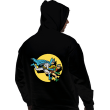 Load image into Gallery viewer, Daily_Deal_Shirts Pullover Hoodies, Unisex / Small / Black The Adventures Of The Night Knights
