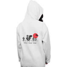 Load image into Gallery viewer, Shirts Pullover Hoodies, Unisex / Small / White Wild Wild Web
