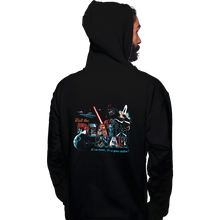 Load image into Gallery viewer, Shirts Pullover Hoodies, Unisex / Small / Black Visit The Death Star
