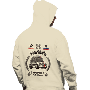 Shirts Pullover Hoodies, Unisex / Small / Sand Herbie's Garage Auto Repair