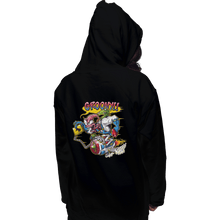Load image into Gallery viewer, Shirts Pullover Hoodies, Unisex / Small / Black Groovy Fink
