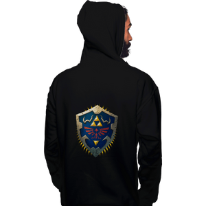 Shirts Pullover Hoodies, Unisex / Small / Black Hylian Shield