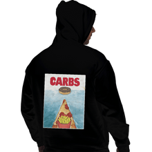 Load image into Gallery viewer, Shirts Pullover Hoodies, Unisex / Small / Black CARBS

