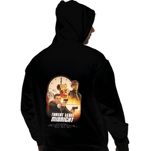 Secret_Shirts Pullover Hoodies, Unisex / Small / Black Threat Level