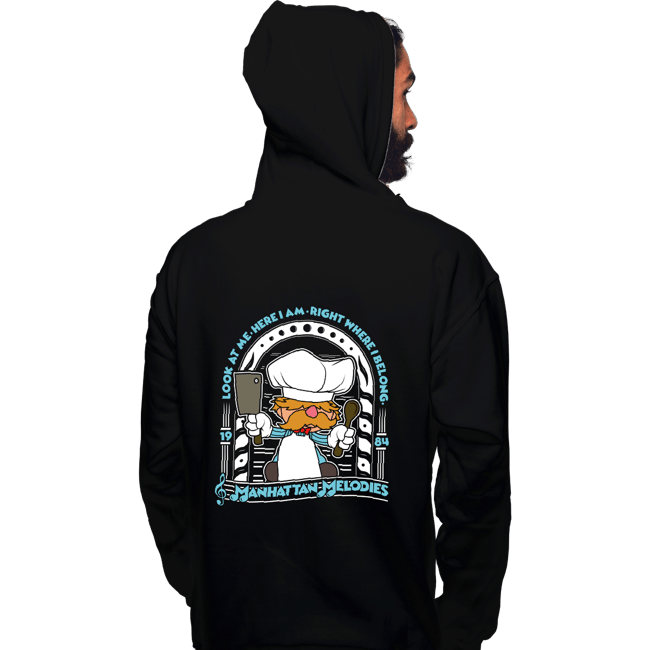 Shirts Pullover Hoodies, Unisex / Small / Black Swedish Chef Melodies
