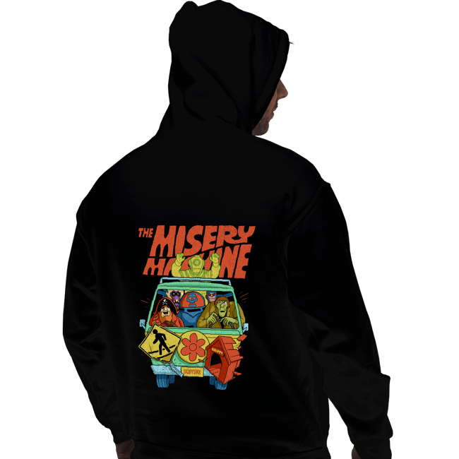 Daily_Deal_Shirts Pullover Hoodies, Unisex / Small / Black The Misery Machine