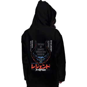 Shirts Zippered Hoodies, Unisex / Small / Black Legend