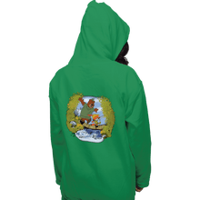 Load image into Gallery viewer, Daily_Deal_Shirts Pullover Hoodies, Unisex / Small / Irish Green Sherwood Awaits
