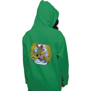 Daily_Deal_Shirts Pullover Hoodies, Unisex / Small / Irish Green Sherwood Awaits