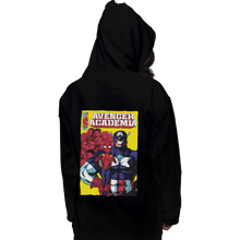 Load image into Gallery viewer, Shirts Pullover Hoodies, Unisex / Small / Black Avenger Academia
