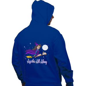 Shirts Pullover Hoodies, Unisex / Small / Royal Blue It Was Agatha All Along