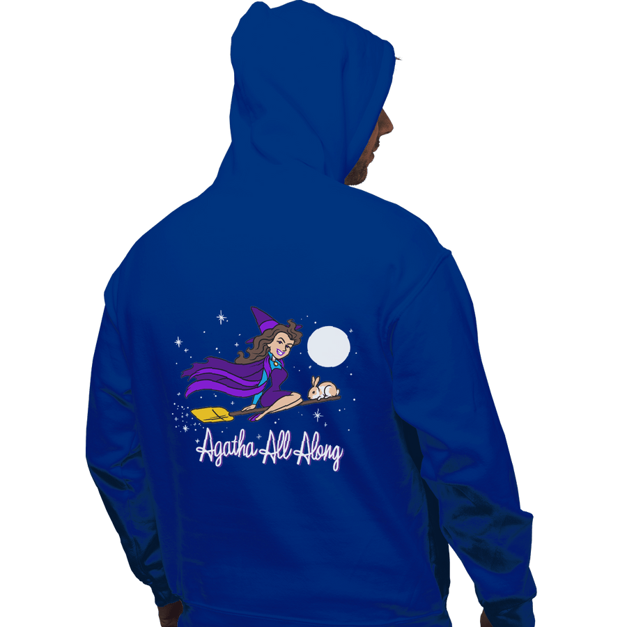 Shirts Pullover Hoodies, Unisex / Small / Royal Blue It Was Agatha All Along