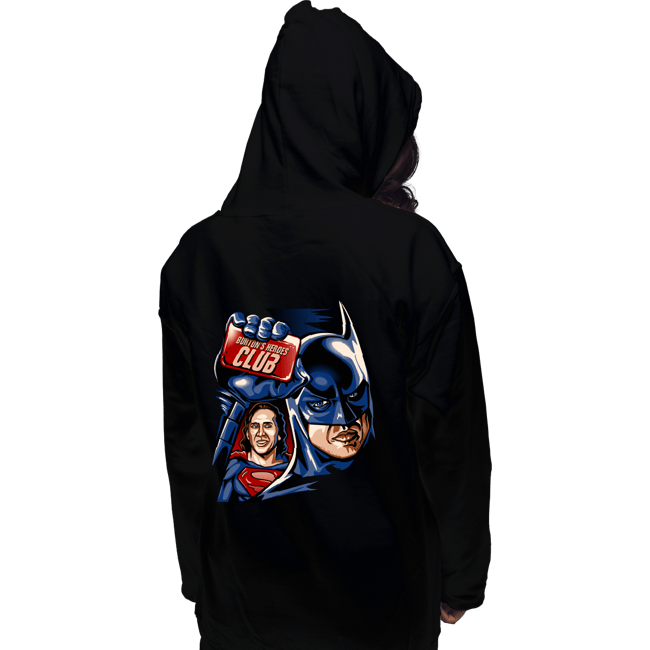 Daily_Deal_Shirts Pullover Hoodies, Unisex / Small / Black Burton's Heroes Club