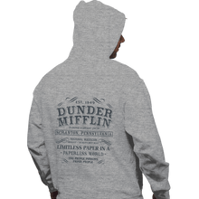 Load image into Gallery viewer, Shirts Zippered Hoodies, Unisex / Small / Sports Grey Limitless Paper
