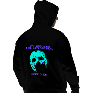 Secret_Shirts Pullover Hoodies, Unisex / Small / Black GAME OVER NES