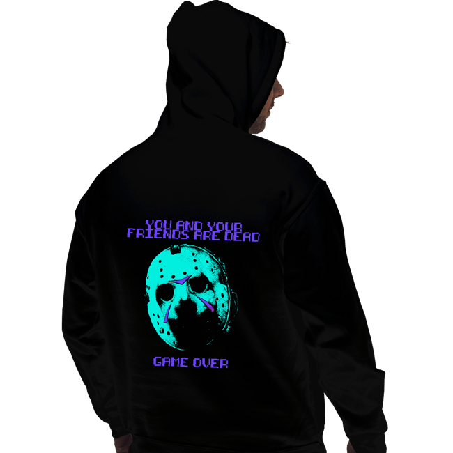 Secret_Shirts Pullover Hoodies, Unisex / Small / Black GAME OVER NES