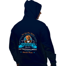 Load image into Gallery viewer, Secret_Shirts Pullover Hoodies, Unisex / Small / Navy Quark&#39;s Bar
