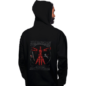 Secret_Shirts Pullover Hoodies, Unisex / Small / Black Vitruvian Mercenary