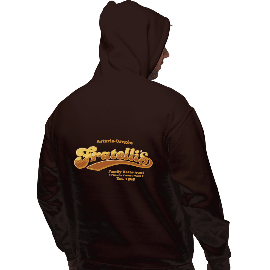 Shirts Pullover Hoodies, Unisex / Small / Dark Chocolate Fratelli's