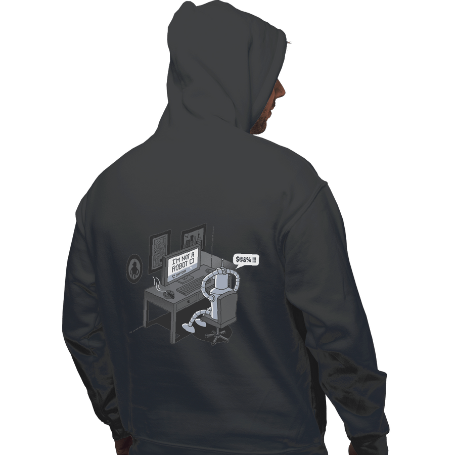 Shirts Pullover Hoodies, Unisex / Small / Charcoal Robot Problems