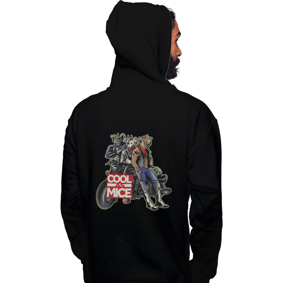 Shirts Pullover Hoodies, Unisex / Small / Black Cool As Mice