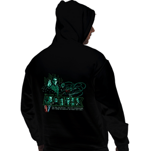 Daily_Deal_Shirts Pullover Hoodies, Unisex / Small / Black Welcome To The Matrix