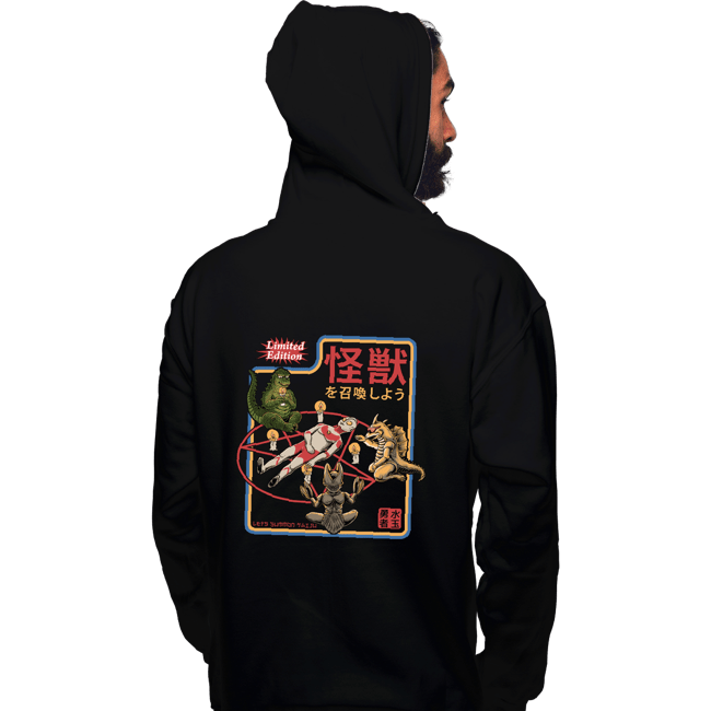 Secret_Shirts Pullover Hoodies, Unisex / Small / Black Summoning Kaiju