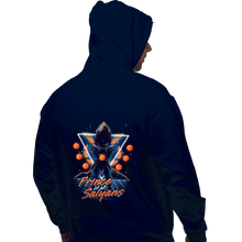 Load image into Gallery viewer, Shirts Pullover Hoodies, Unisex / Small / Navy Retro Saiyan Prince
