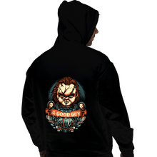 Load image into Gallery viewer, Shirts Pullover Hoodies, Unisex / Small / Black Say Hi To The Good Guy
