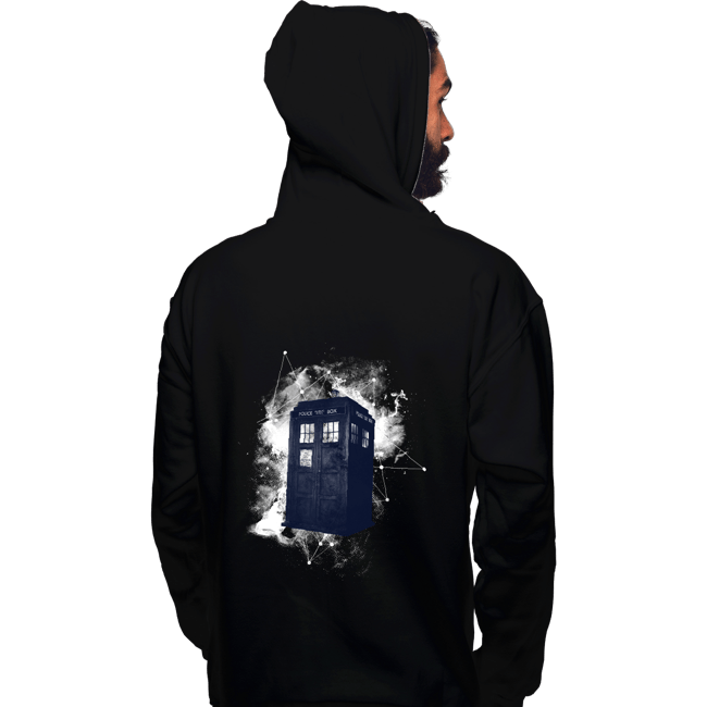 Secret_Shirts Pullover Hoodies, Unisex / Small / Black Star Tardis