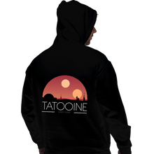 Load image into Gallery viewer, Shirts Pullover Hoodies, Unisex / Small / Black Desert Planet
