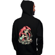 Load image into Gallery viewer, Secret_Shirts Pullover Hoodies, Unisex / Small / Black Rocker Ariel!
