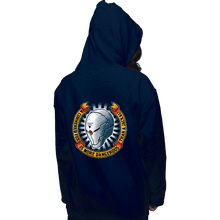 Load image into Gallery viewer, Secret_Shirts Pullover Hoodies, Unisex / Small / Navy A Cornered Fox

