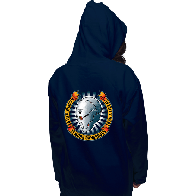 Secret_Shirts Pullover Hoodies, Unisex / Small / Navy A Cornered Fox
