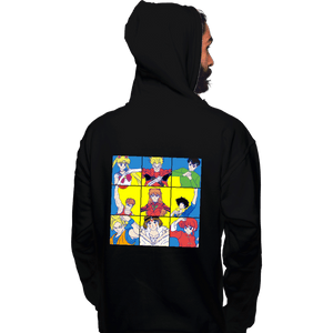 Secret_Shirts Pullover Hoodies, Unisex / Small / Black Anime Heart Of A 90s Kid